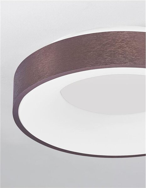 Nova Luce Stropní LED svítidlo RANDO THIN, 30W 3000K stmívatelné Barva: Bílá