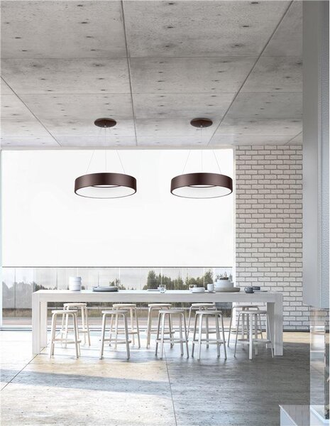 Nova Luce Závěsné LED svítidlo RANDO, 42W 3000K Barva: Černá