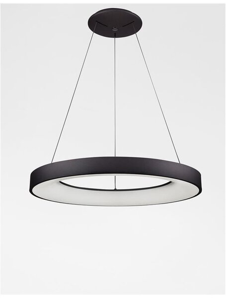 Nova Luce Závěsné LED svítidlo RANDO SMART, 50W 3000K - 4000K Tuya stmívatelné Barva: Bílá