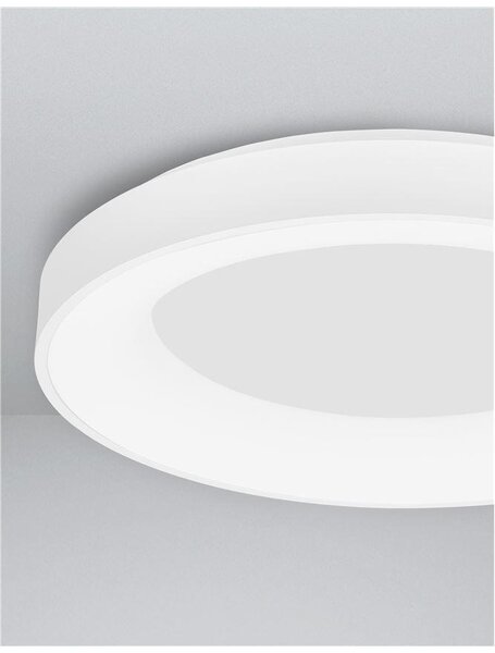 Nova Luce Stropní LED svítidlo RANDO SMART, 50W 3000K - 4000K Tuya stmívatelné Barva: Černá