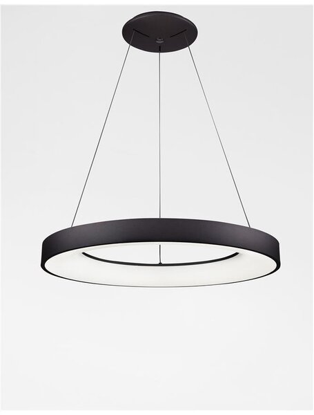 Nova Luce Závěsné LED svítidlo RANDO SMART, 50W 3000K - 4000K Tuya stmívatelné Barva: Bílá
