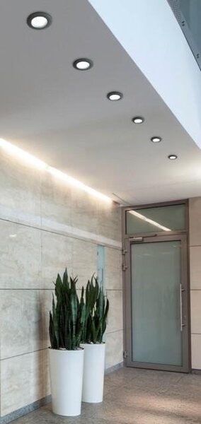 AZZ AZ0808 Koupelnové stropní zápustné bodové svítidlo Azzardo Emilio chrome AZ0808 MR16/GU10 1x50W IP54 9cm chromové - AZZARDO