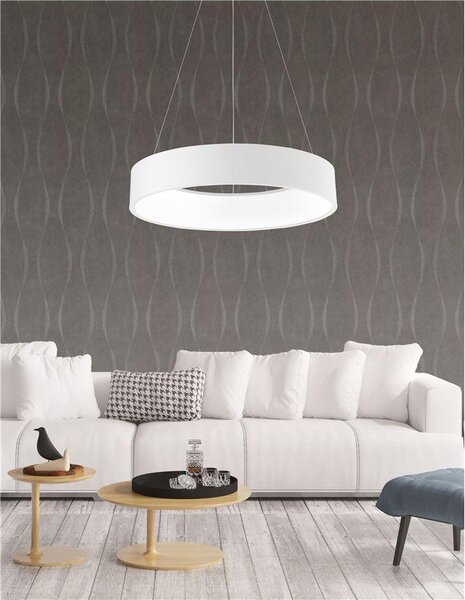 Nova Luce Závěsné LED svítidlo RANDO, 42W 3000K Barva: Černá