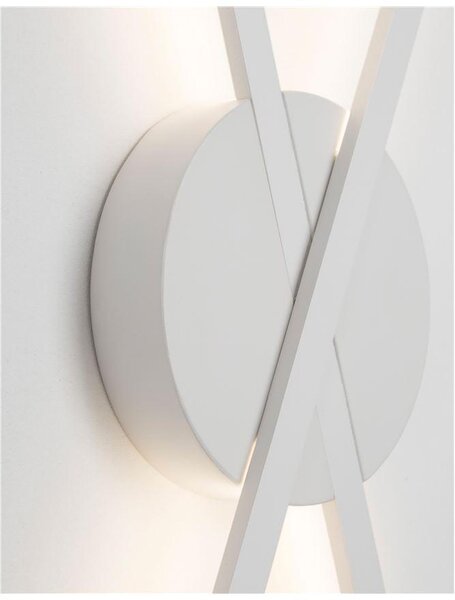 Nova Luce Nástěnné LED svítidlo RESLI, 18W 3000K Barva: Černá
