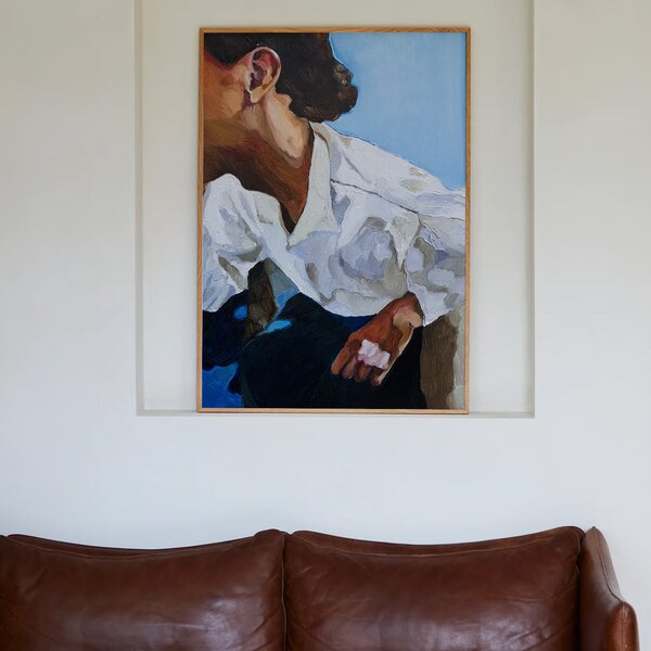 Paper Collective designové moderní obrazy The Man I Met At A Bar (50 x 70 cm)