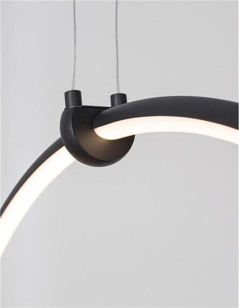 Nova Luce Závěsné LED svítidlo RING, 28W 3000K stmívatelné
