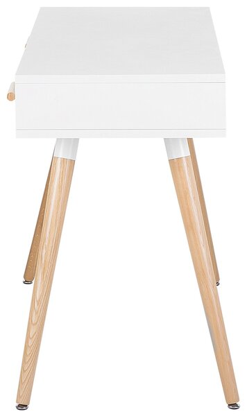 Pracovní stůl FRISCO Šedá 120 cm 45 cm se zásuvkami