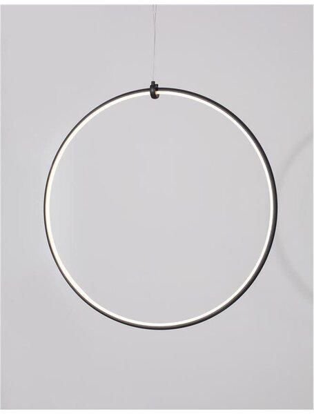 Nova Luce Závěsné LED svítidlo RING, 28W 3000K stmívatelné