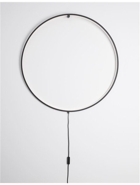 Nova Luce Nástěnné LED svítidlo RING, 28W 3000K stmívatelné