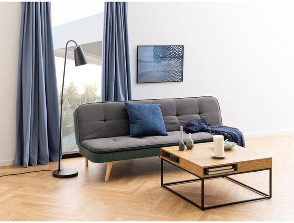Konferenční stolek s deskou v dubovém dekoru v tmavě přírodní barvě 80x80 cm Willford – Actona