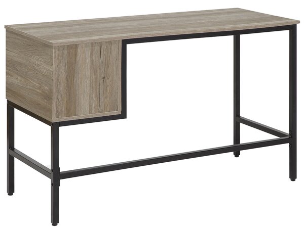 Pracovní stůl GRANT Světle hnědá 120 cm 48 cm se zásuvkami