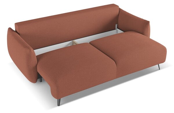Růžová pohovka 230 cm Malie – Makamii