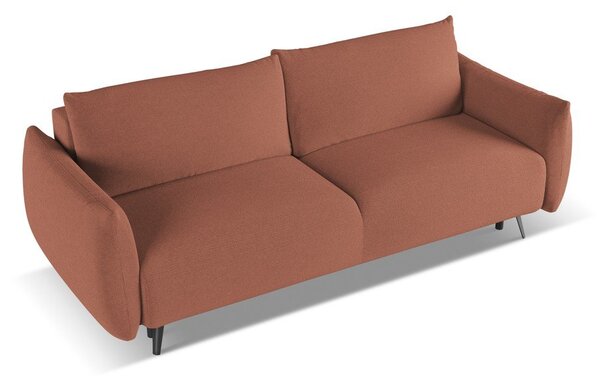 Růžová pohovka 230 cm Malie – Makamii