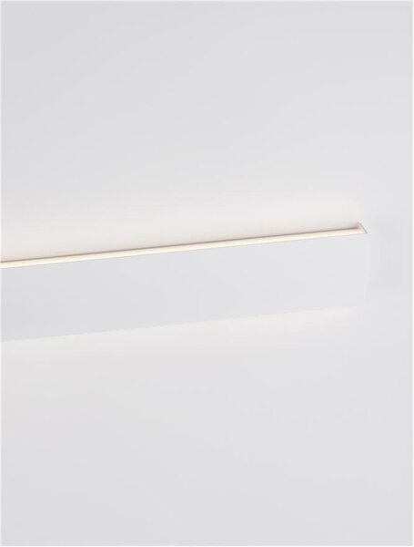 Nova Luce Nástěnné LED svítidlo SELINE, 36W 3000K IP44 Barva: Bílá