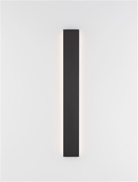 Nova Luce Nástěnné LED svítidlo SELINE, 20W 3000K IP44 Barva: Zlatá