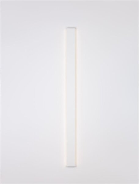Nova Luce Nástěnné LED svítidlo SELINE, 44W 3000K IP44 Barva: Černá