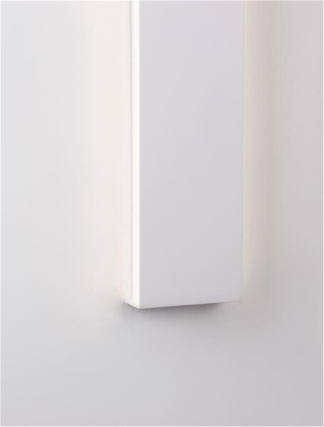 Nova Luce Nástěnné LED svítidlo SELINE, 44W 3000K IP44 Barva: Černá