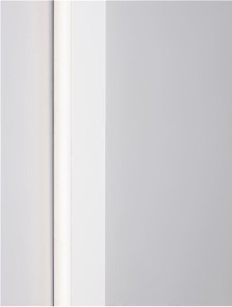 Nova Luce Nástěnné LED svítidlo SELINE, 44W 3000K IP44 Barva: Černá