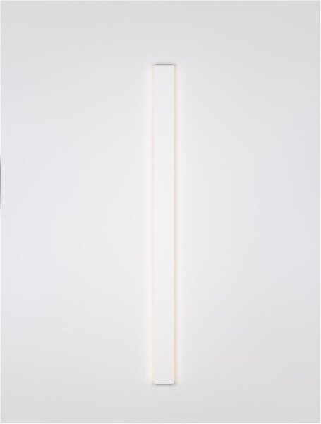 Nova Luce Nástěnné LED svítidlo SELINE, 44W 3000K IP44 Barva: Černá