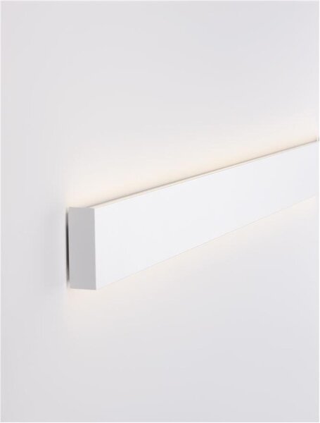 Nova Luce Nástěnné LED svítidlo SELINE, 36W 3000K IP44 Barva: Bílá