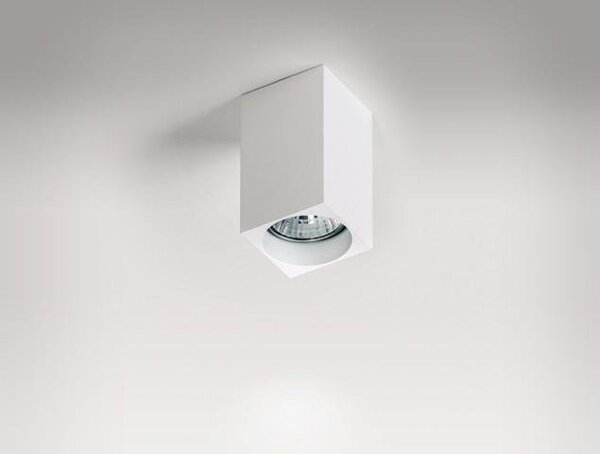 AZZ AZ1381 Stropní bodové přisazené svítidlo Azzardo Mini Square white AZ1381 GU10 1x50W IP20 5,6cm hranaté bílé - AZZARDO