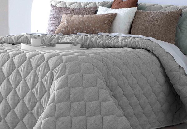 Textil Antilo Povlak na polštář Rustik, šedý Rozměr: 50x50 cm