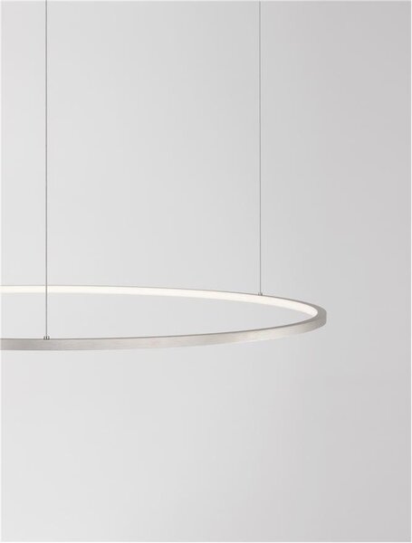 Nova Luce Závěsné LED svítidlo TARQUIN, 58W 3000K stmívatelné Barva: Černá