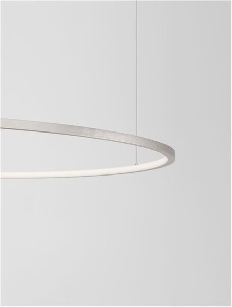 Nova Luce Závěsné LED svítidlo TARQUIN, 58W 3000K stmívatelné Barva: Černá