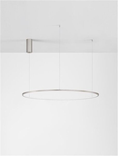 Nova Luce Závěsné LED svítidlo TARQUIN, 58W 3000K stmívatelné Barva: Černá