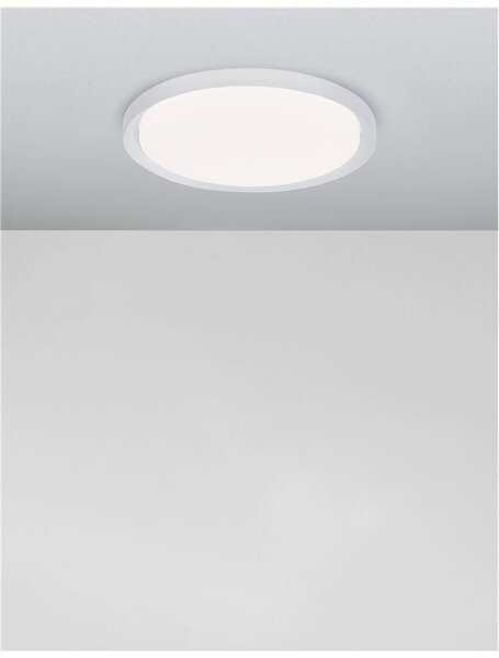Nova Luce Stropní LED svítidlo TROY, 40W 3000K stmívatelné Barva: Černá