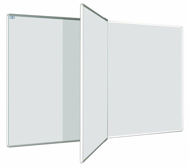 Magnetická tabule se středním křídlem PIVOT KB 200 x 120 cm - PIVOT KB 200/120