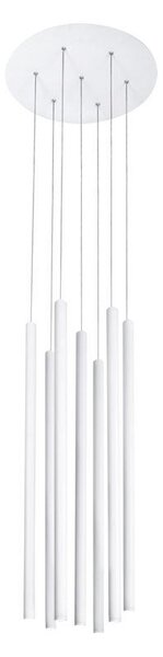 Nova Luce Závěsné LED svítidlo ULTRATHIN, 7x3W 3000K Barva: Černá