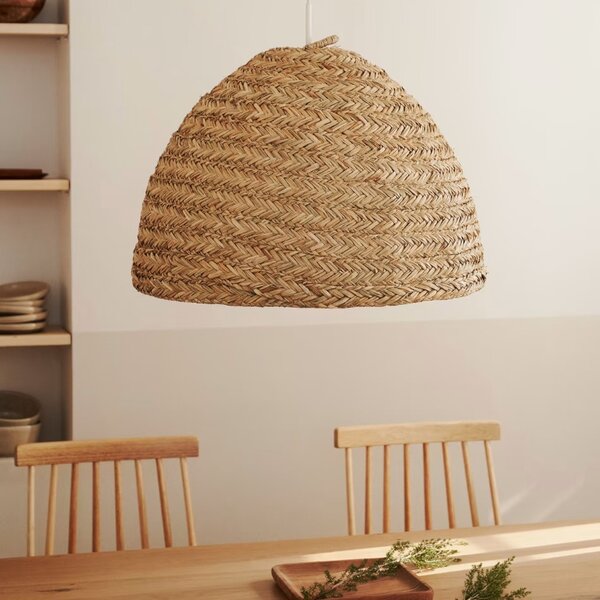 Stínidlo Kave Home Fonteta 60 cm z mořské trávy