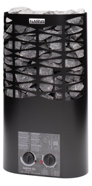 Narvi saunová kamna elektrická NS Mini 3,6kW, black