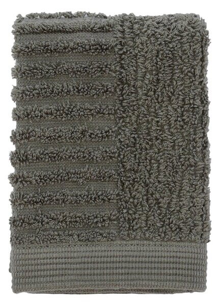 Khaki froté bavlněný ručník 30x30 cm Classic – Zone