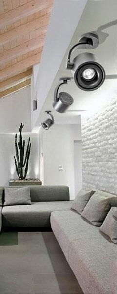 AZZ AZ2702 LED Stropní a nástěnné bodové svítidlo Azzardo Costa Arm black/black AZ2702 12W 1020lm 3000K IP20 10cm černé - AZZARDO