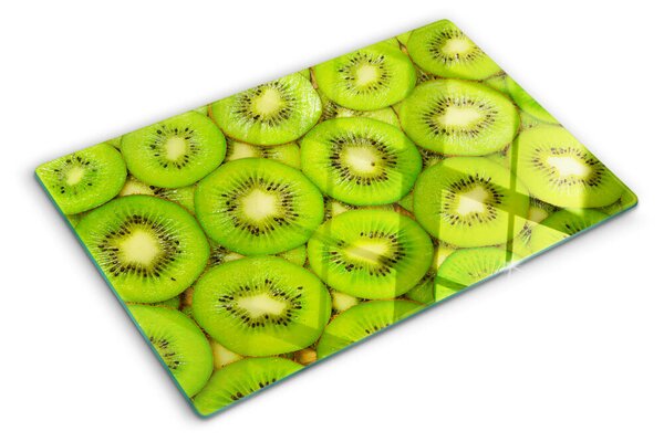 Skleněné krájecí prkénko Plátky kiwi ddk-nr-wm-00007013