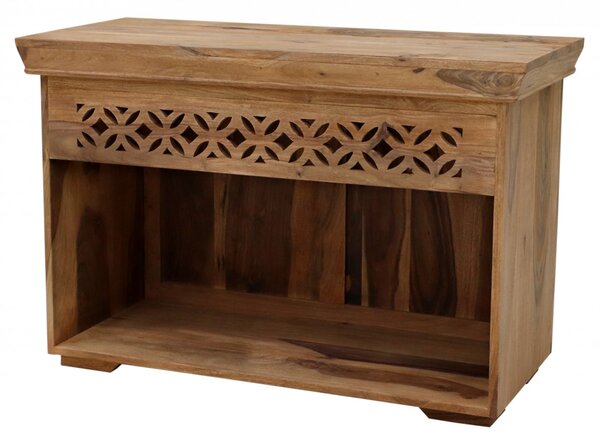 Botník Mira 90x60x40 z indického masivu palisandr