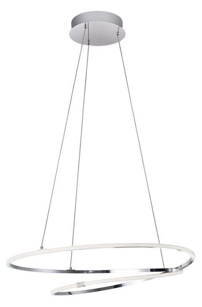Nova Luce Závěsné LED svítidlo VIAREGGIO, 29W 3000K Barva: Chrom
