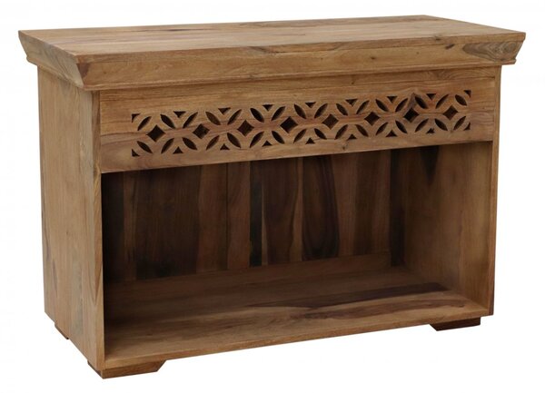 Botník Mira 90x60x40 z indického masivu palisandr
