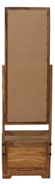 Toaletní stolek se zrcadlem Mira 50x175x40 z indického masivu palisandr