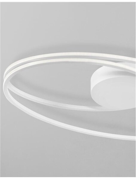 Nova Luce Stropní LED svítidlo VIAREGGIO, 28W 3000K Barva: Černá