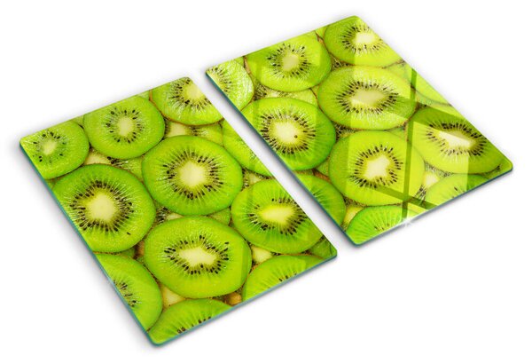 Skleněné krájecí prkénko Plátky kiwi ddk-nr-wm-00007013