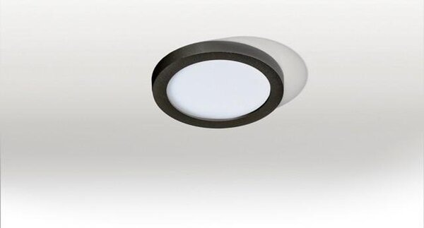 AZZ AZ2834 LED Stropní zápustné bodové svítidlo Azzardo Slim 9 Round 3000K IP44 black AZ2834 6W 500lm 3000K IP44 9cm kulaté černé - AZZARDO