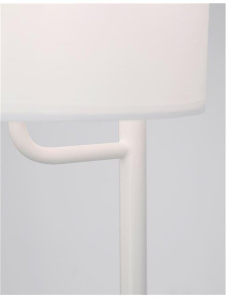 Nova Luce Stojací lampa YAMA, vypínač na těle E27 1x12W Barva: Černá