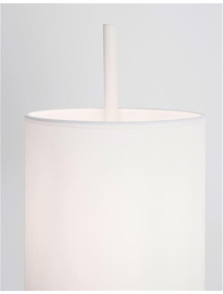 Nova Luce Stojací lampa YAMA, vypínač na těle E27 1x12W Barva: Černá