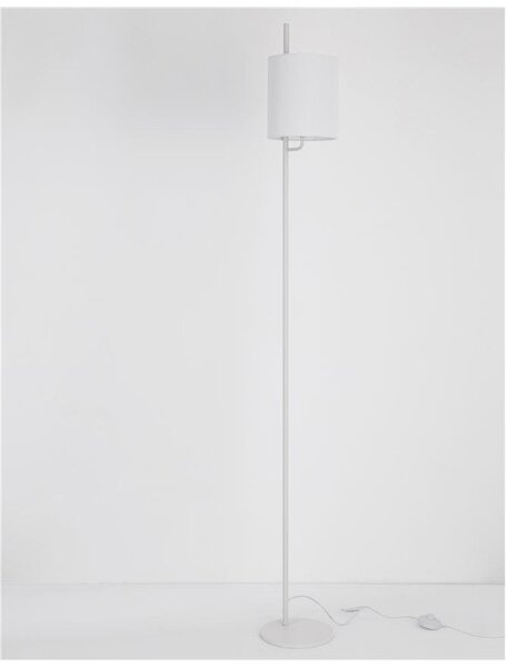 Nova Luce Stojací lampa YAMA, vypínač na těle E27 1x12W Barva: Černá