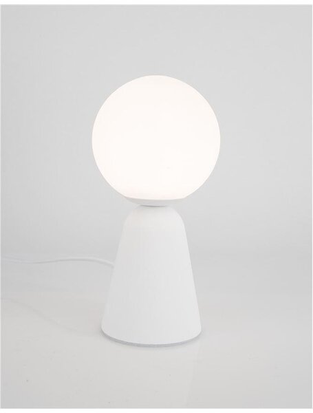 Nova Luce Stolní lampa ZERO, G9 1x5W Barva: Šedá