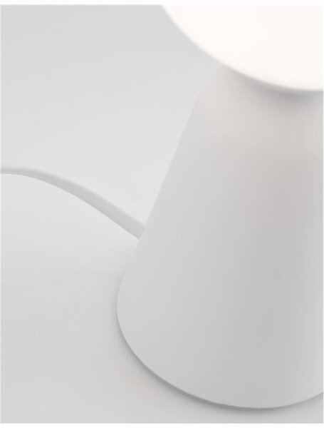 Nova Luce Stolní lampa ZERO, G9 1x5W Barva: Šedá