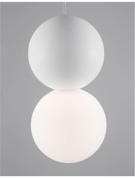 Nova Luce Závěsné svítidlo ZERO, G9 1x5W Barva: Bílá